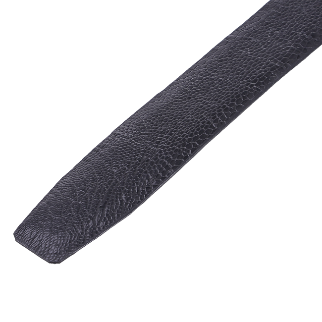 HP4421-22-23-24 - Thắt lưng nam da đà điểu Huy Hoàng 4P đầu kim màu đen, nâu đất, vàng, nâu đỏ