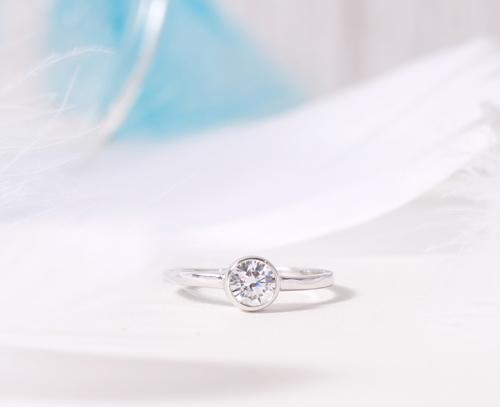 Nhẫn bạc S925 đá CZ cao cấp minimalist Gix Jewel N24