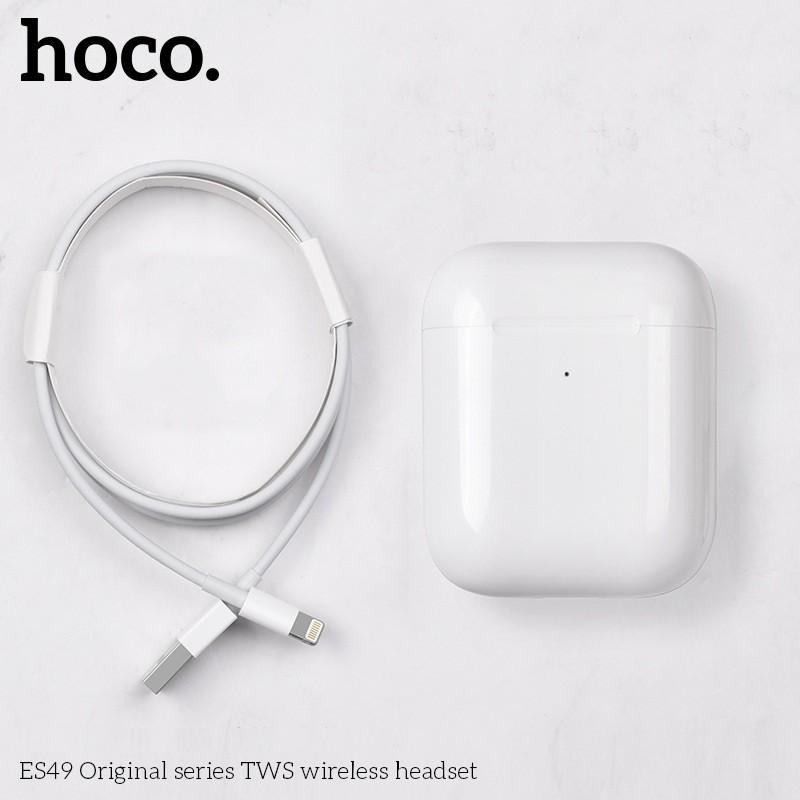 Tai nghe bluetooth TWS Hoco ES49 Original series V5.0 (Trắng) - HÀNG CHÍNH HÃNG