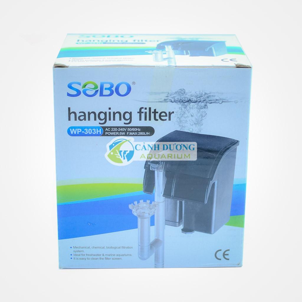 Máy Lọc Thác Hồ Cá Sobo WP-303H - Bộ Lọc Treo Dành Cho Bể Cá. LONG THÀNH CÁ CẢNH