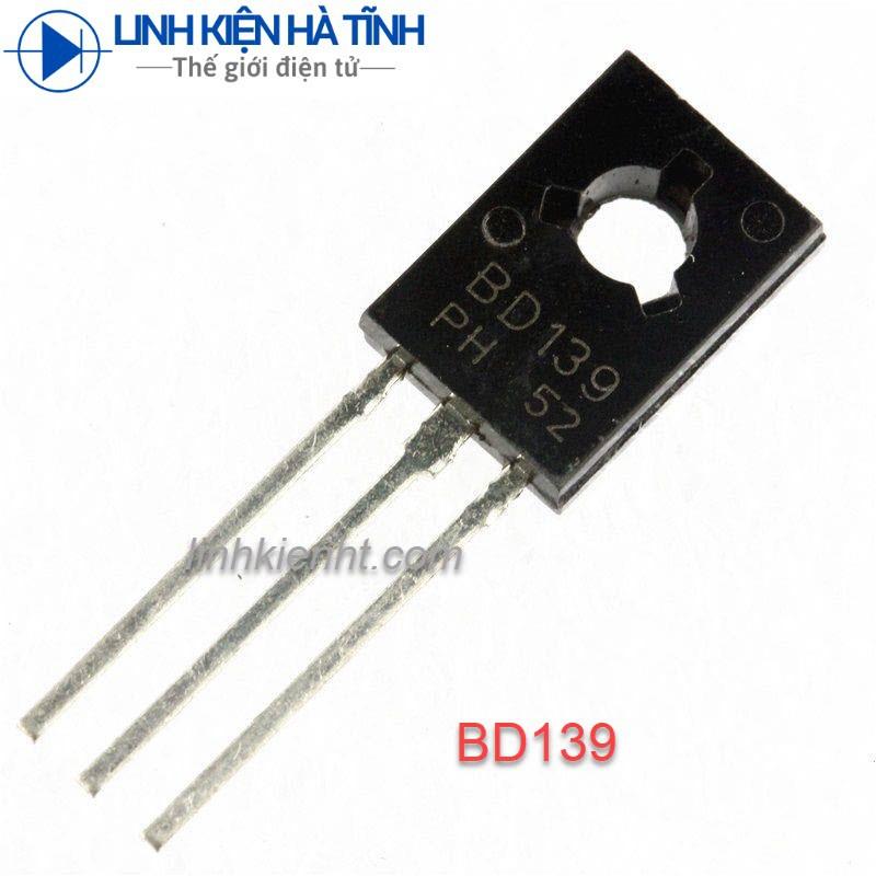 linh kiện bán dẫn BD139 TO-126 NPN 1.5A 80V