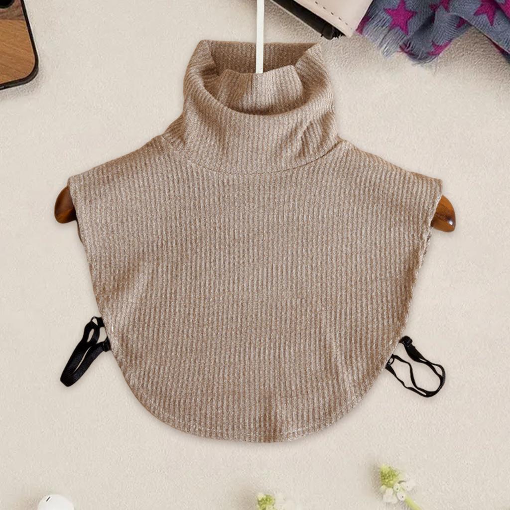 Women' Fake Turtleneck Collar False Collar Coat Accessory