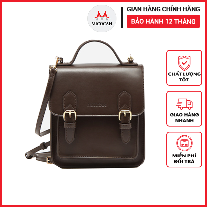 Balo Nữ Mini Thời Trang MICOCAH Dáng Công Sở Đi Học Đi Chơi Phong Cách Ulzzang Chất Da Cực Đẹp MC55 - Micocah Mall