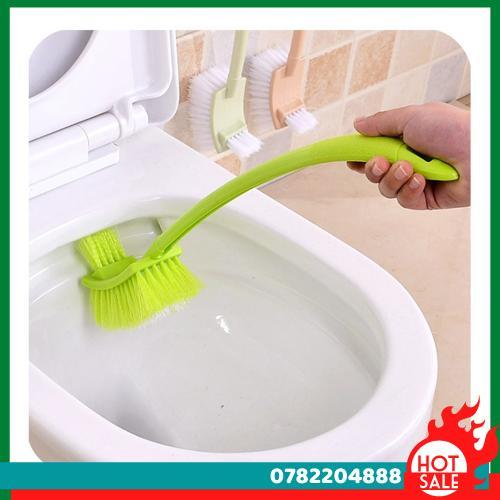 Chổi Cọ Toilet, Nhà Vệ Sinh Hai Đầu Tiện Lợi - Ch42  - CH Hương Thị Miễn Phí Vận Chuyển