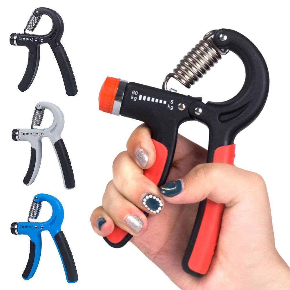 Hand Grip Strengthener 5-60kg Adjustable Resistance Fitness Hand Exerciser for Muscle Building Wrist Training