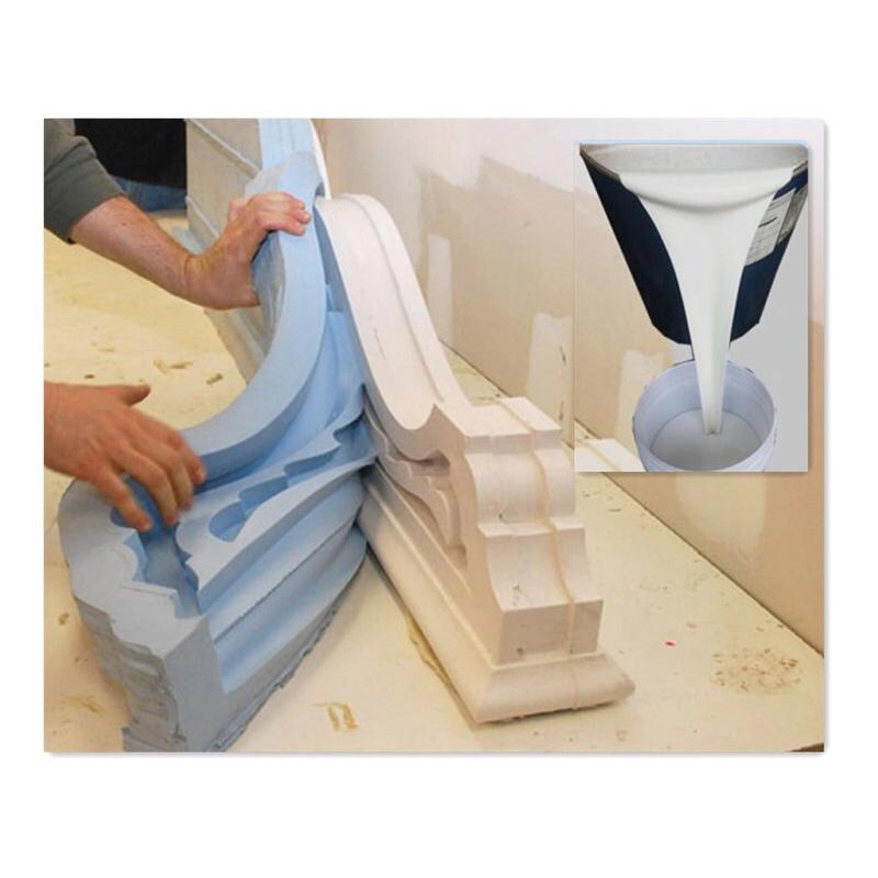 1 Kg Silicon Trắng Mau khô Làm Khuôn Dẻo Đàn Hồi - Trường Thịnh Sài Gòn
