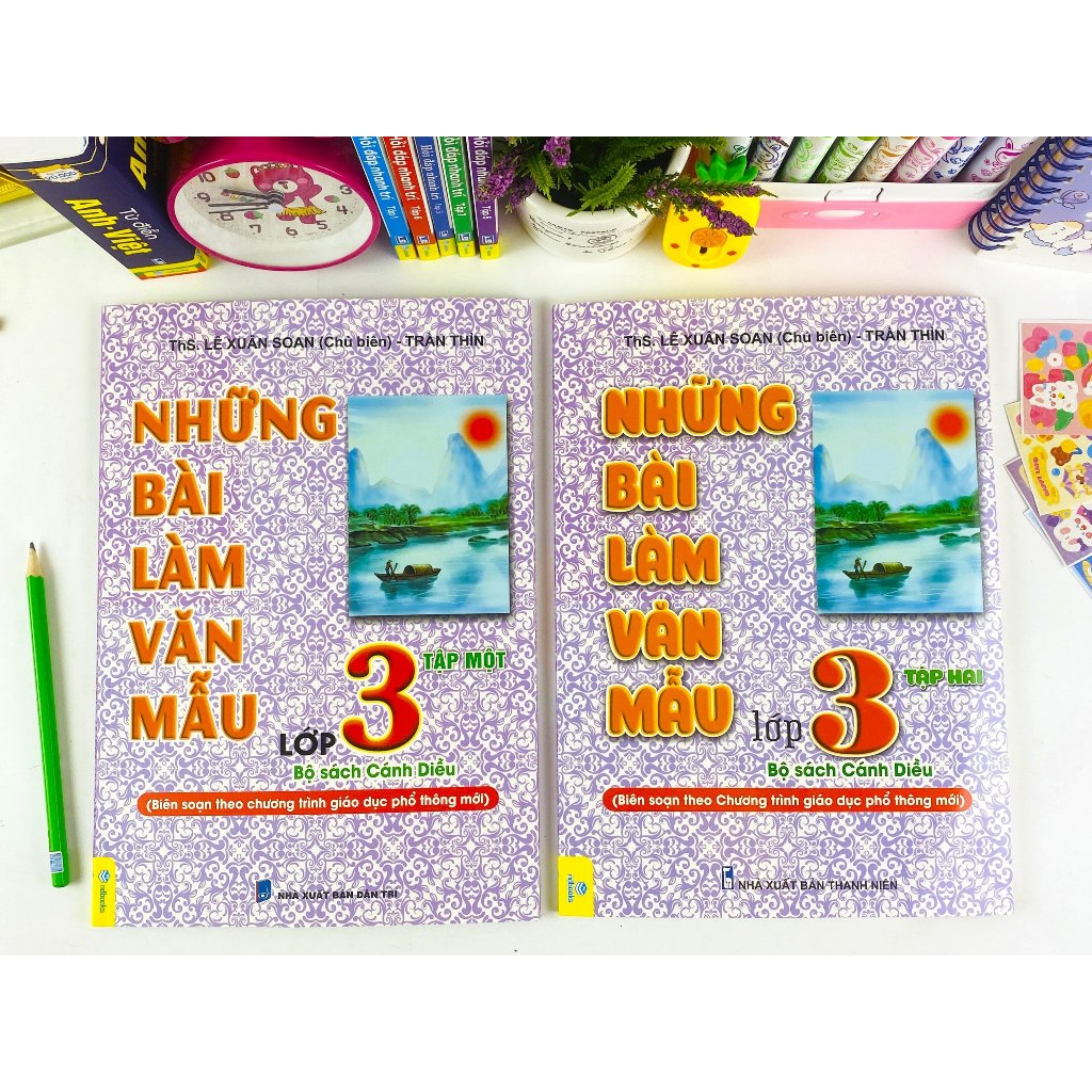 Sách - Những Bài Làm Văn Mẫu Lớp 3 Tập một - Biên Soạn Theo Chương Trình GDPT Mới - Cánh Diều (ND)