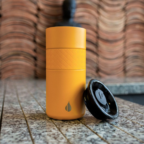LY GIỮ NHIỆT ARTISAN ELEMENTAL MÀU VÀNG CAM , ĐẠT CHUẨN FDA HOA KỲ, AN TOÀN SỨC KHỎE, THÉP 304 KHÔNG GỈ, GIỮ NÓNG LẠNH