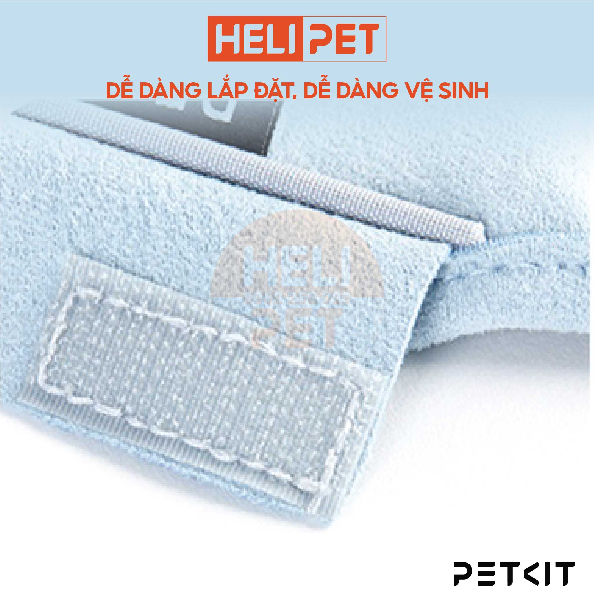 Rèm Che Dùng Cho Máy Dọn Phân Mèo Tự Động Petkit Pura Max- HeLiPet