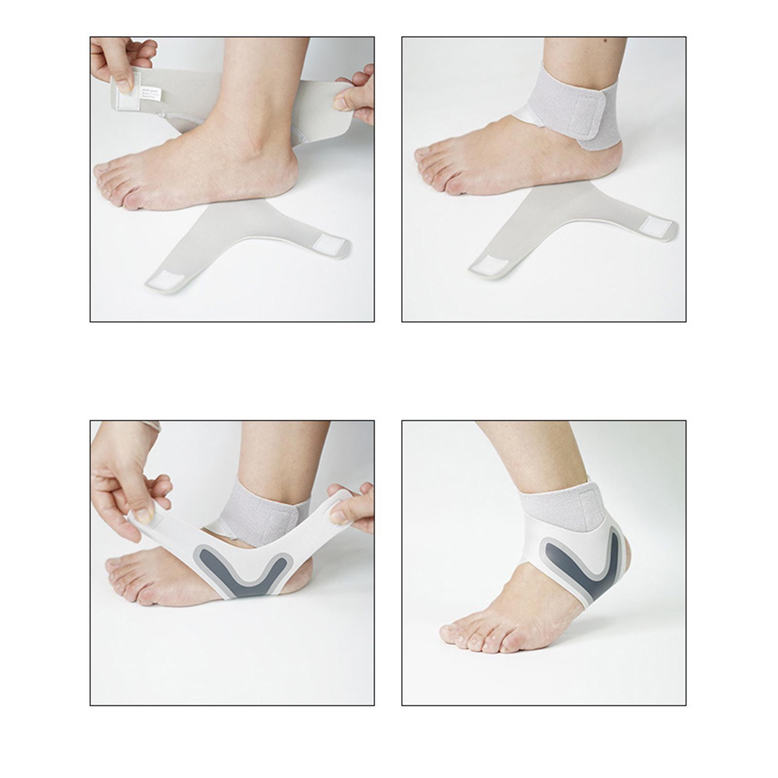 Adult Ankle Brace Fasciitis Ankle Support Strap for Fitness Sports Running Sprained Ankle