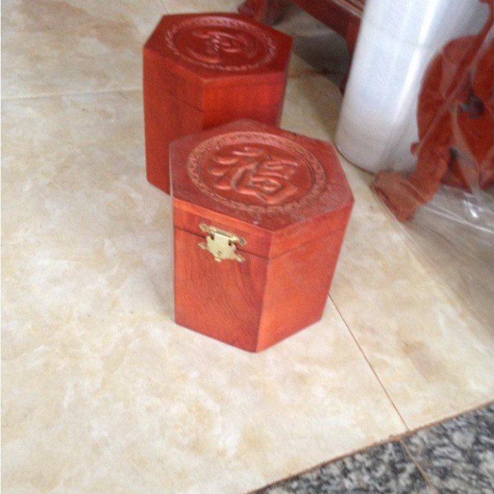 Combo 5 món giá rẻ khay trà,gạt tàn,hộp giấy,hộp đựng chè,ống tăm,gỗ hương cao cấp