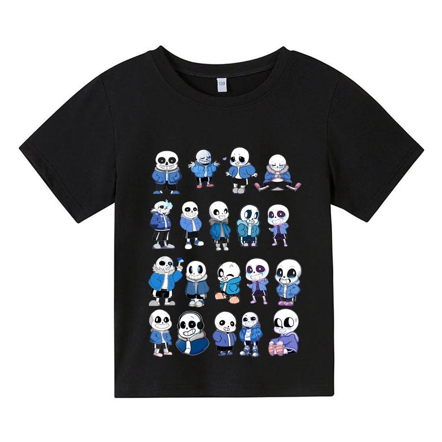Áo thun cho bé, Áo thun trẻ em SAN CHIBI, 4 màu, có size người lớn, Anam Store