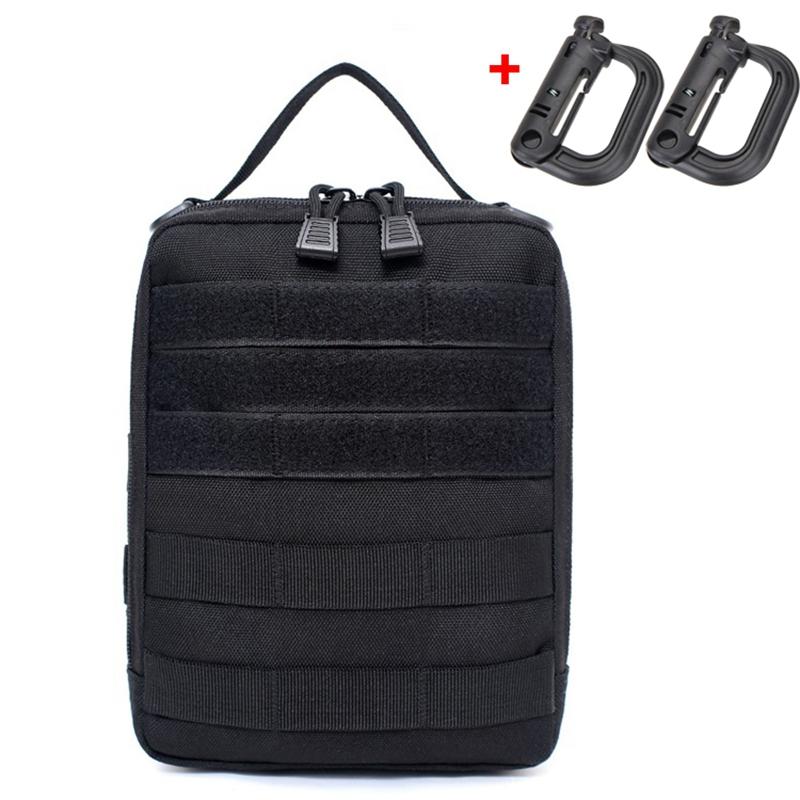 Túi lưu trữ quân sự Túi Molle Túi Mille EDC Tiện ích Tiện ích Tiện ích Túi Y tế Túi săn Túi Gear Hunting Gears với móc nối D