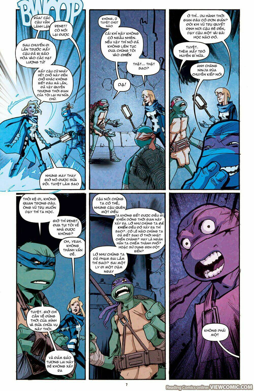 teenage mutant ninja heroes: turtles in time chapter 4 8