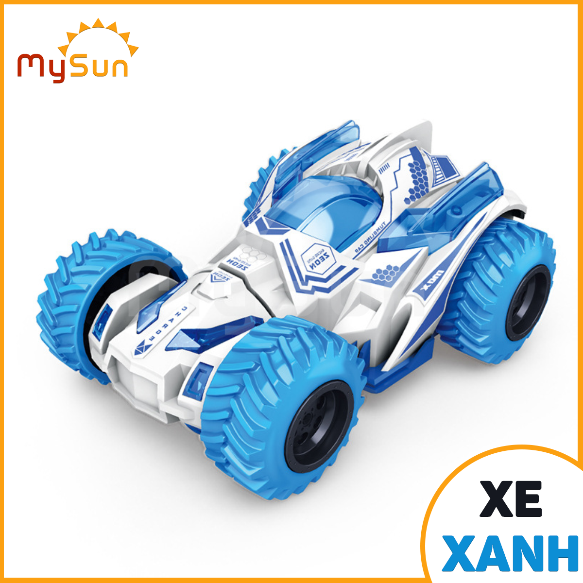 Xe ô tô đua trẻ em địa hình đồ chơi xoay 360 cho bé trai MySun