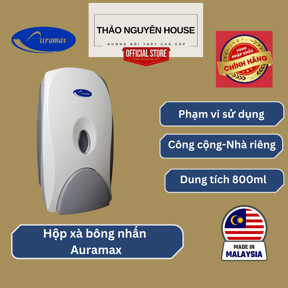 Hộp đựng xà phòng (xà bông nước) Auramax - AU05X