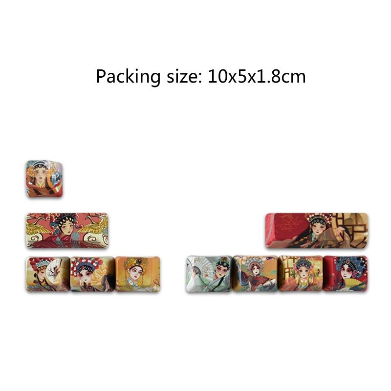 10 PCS CMYK Dye Sub PBT Keycaps Win Màu Sublimation R1 Shift Bổ sung vị trí khóa lớn