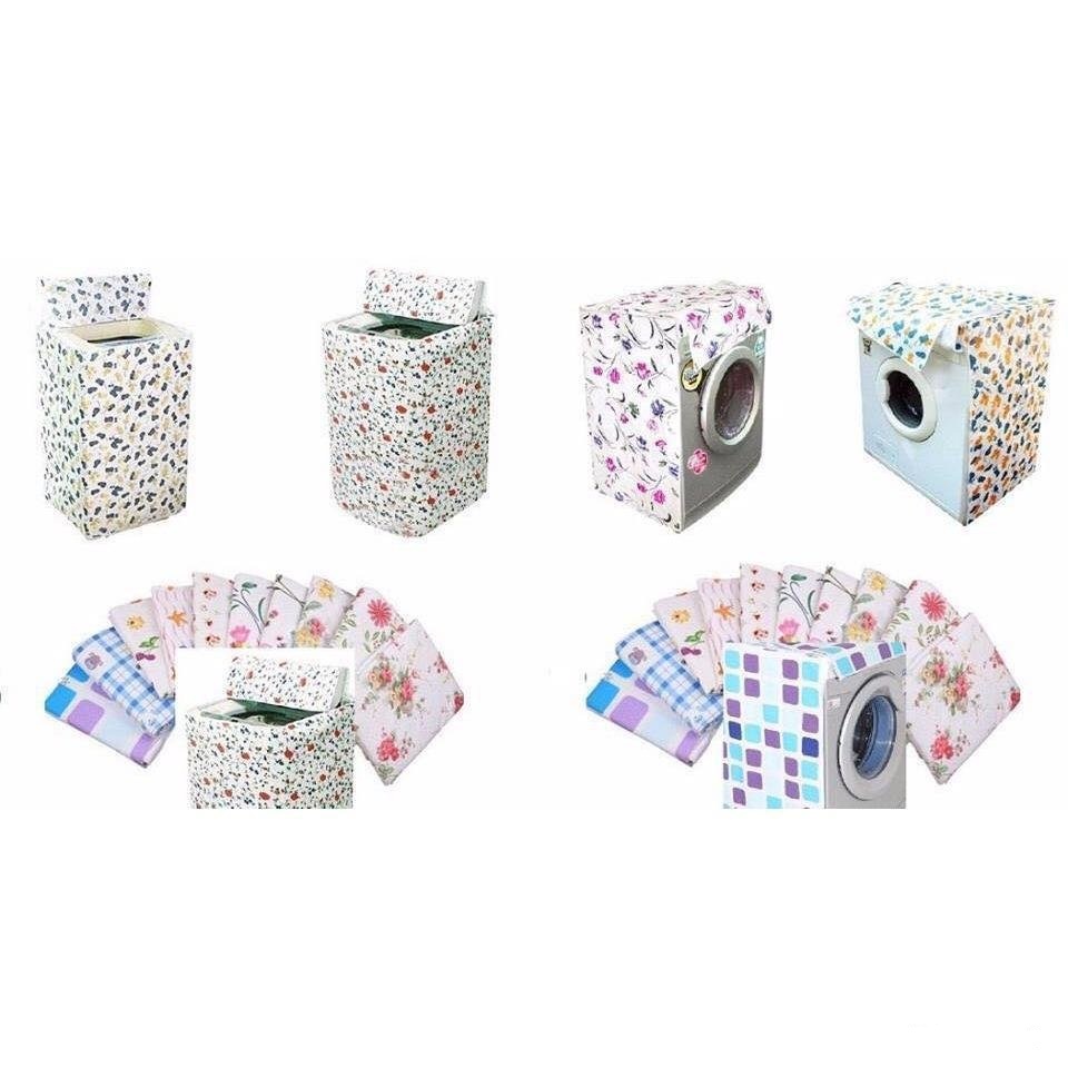 COMBO Bọc Máy Giặt + Túi Lưới Giặt Bảo Vệ Quần Áo - TẶNG móc kẹp đồ
