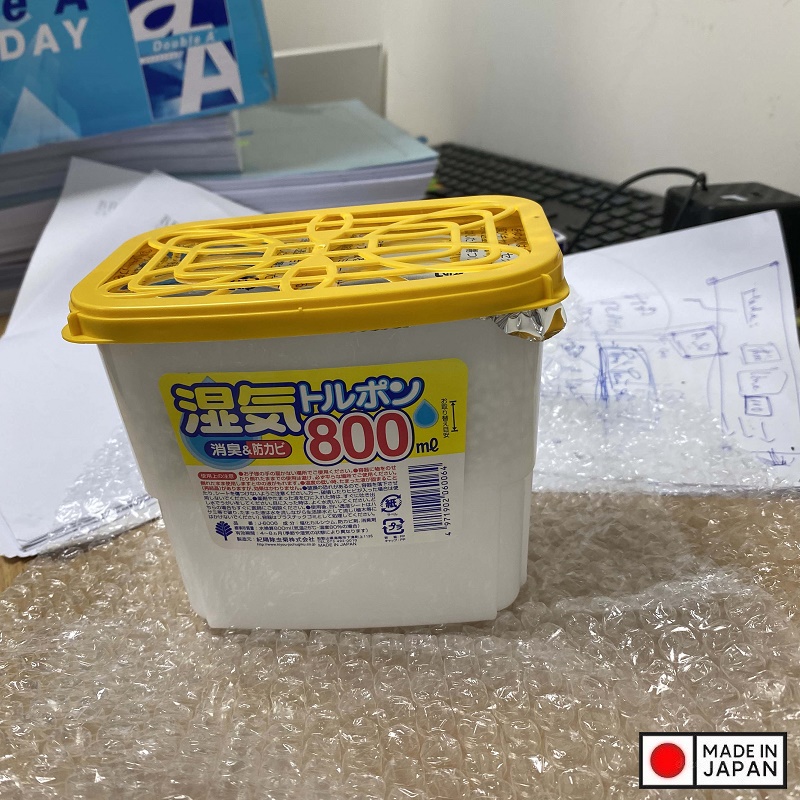 Combo 4 hộp hút ẩm 800ml nội địa Nhật Bản