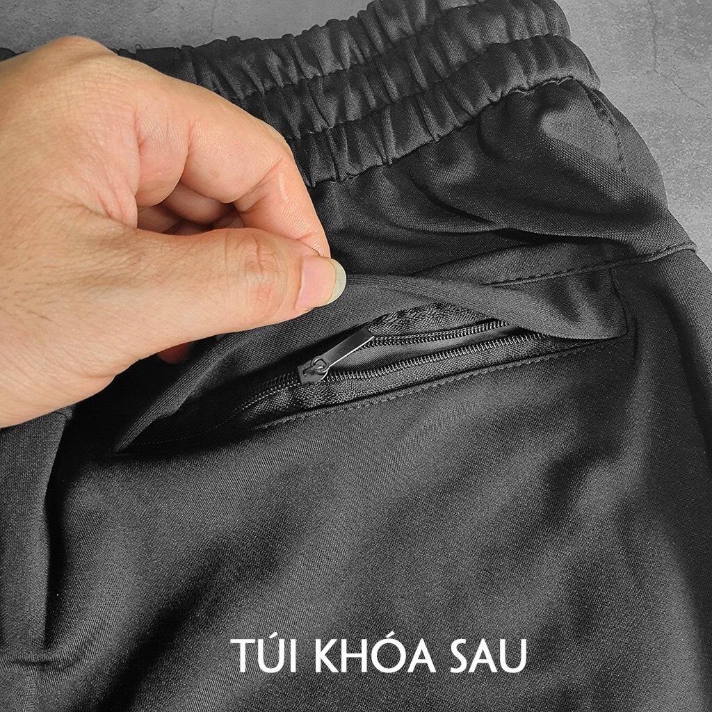 Quần dài Jogger nam thể thao thun trơn, chất thun lạnh co giãn tốt, Form chuẩn dễ phối đồ QT01