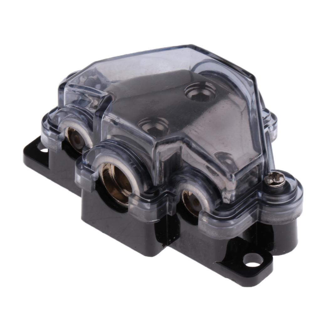 Car Audio Power/Ground Distribution Block  1 in 3 Out