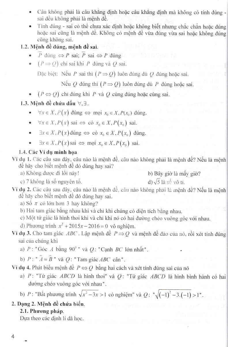 Trắc Nghiệm Chuyên Đề Toán Lớp 10