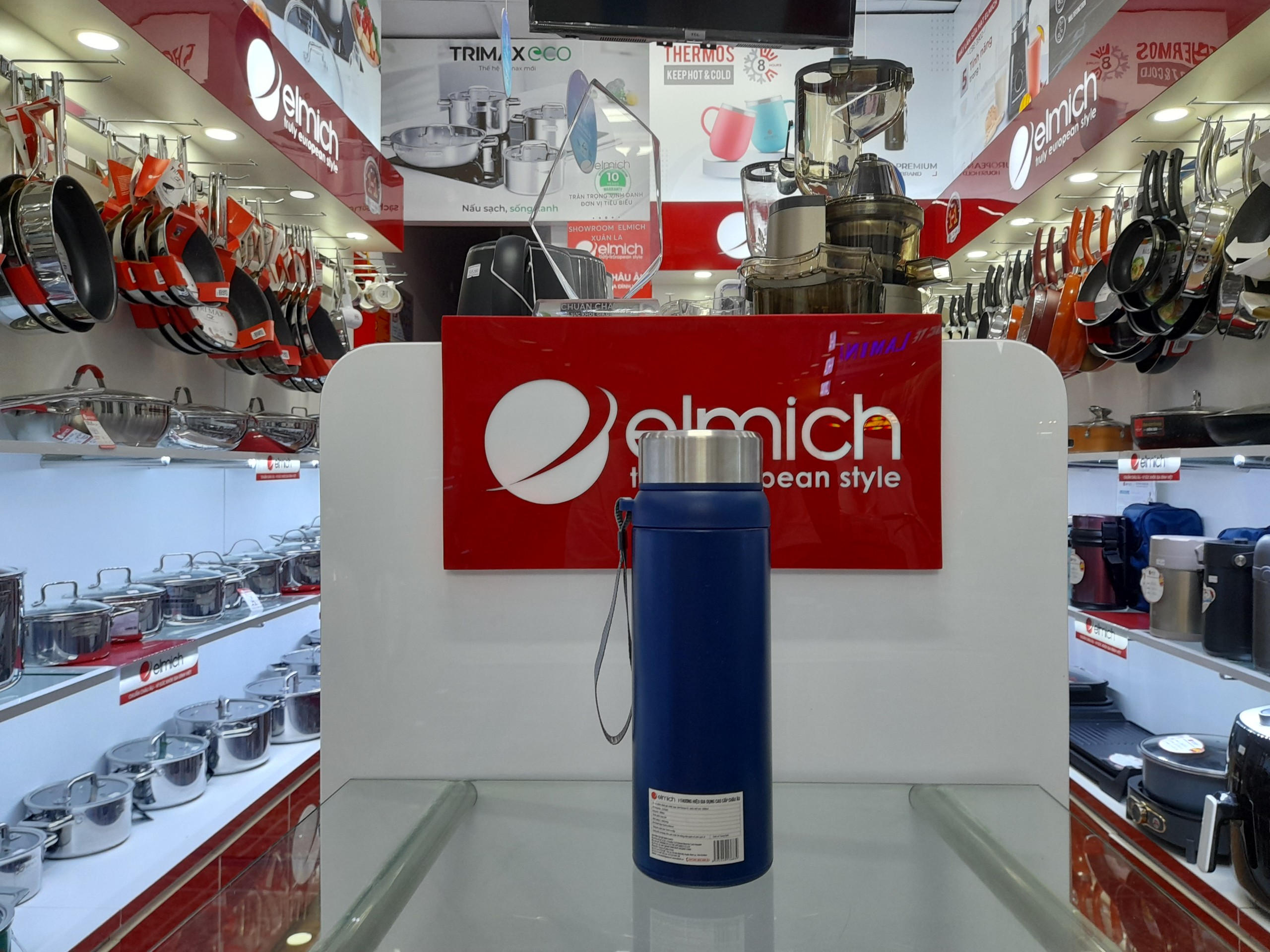 Bình giữ nhiệt Inox 304 Elmich EL-3683 thể tích 1000ml