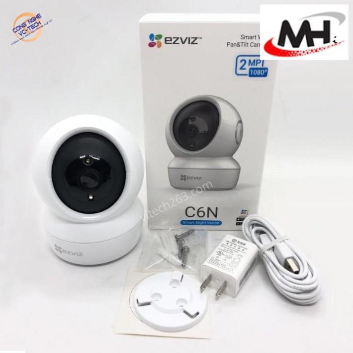 {TẶNG THẺ 64G}Camera IP Wifi Ezviz C6N 1080p-Hàng Chính Hãng