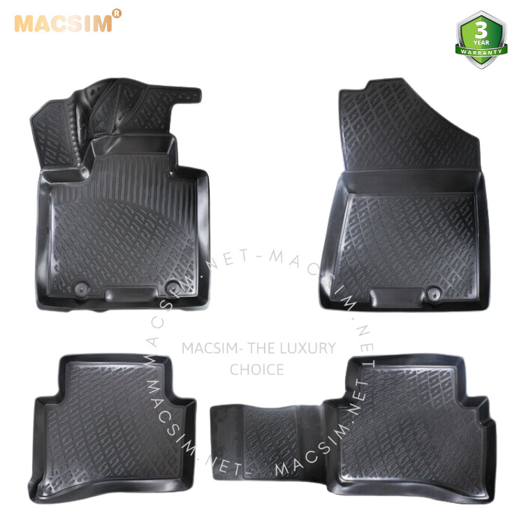 Thảm lót sàn ô tô nhựa TPU Silicon Hyundai Tucson third generation 2015 -2020 Nhãn hiệu Macsim