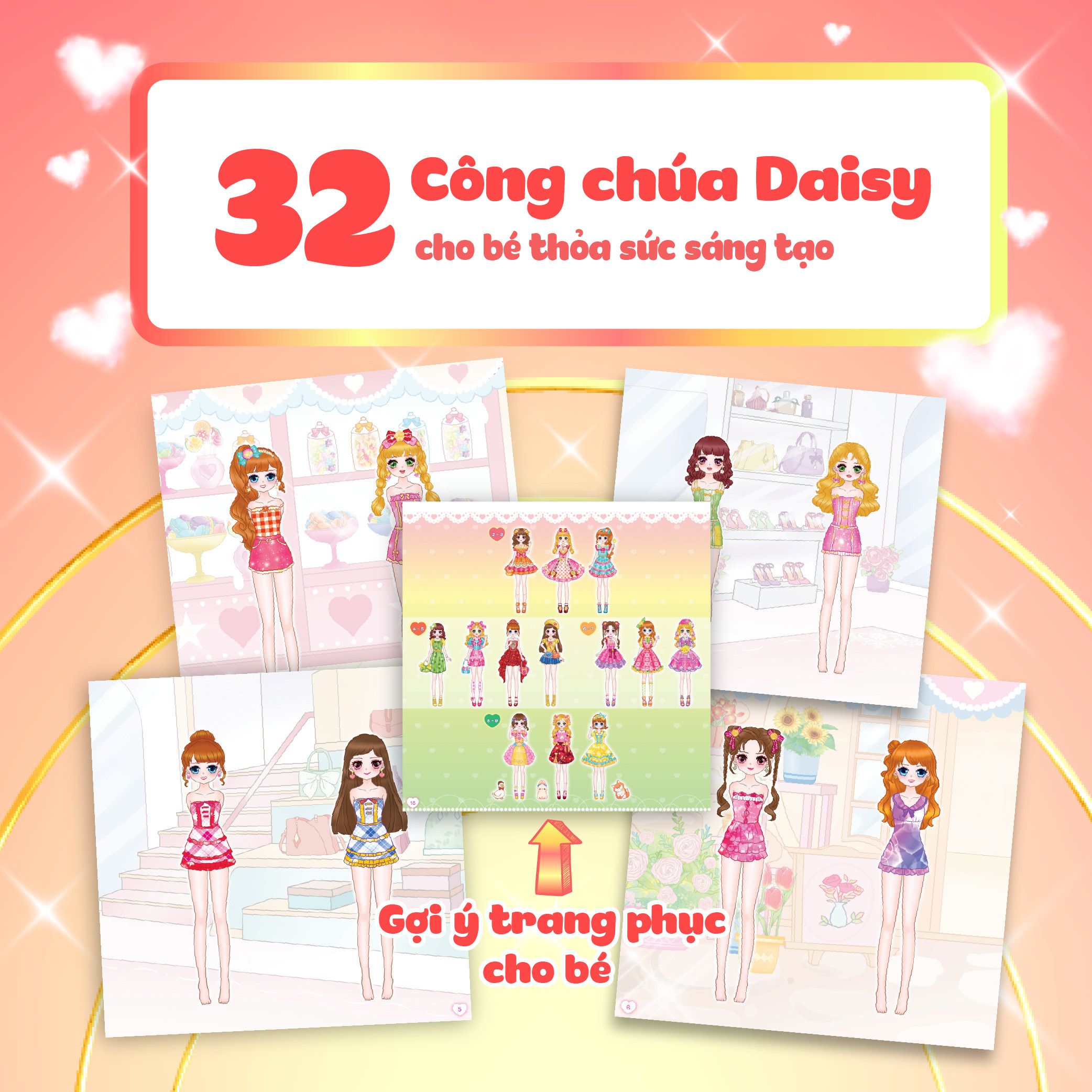 Sách thời trang Công chúa Daisy