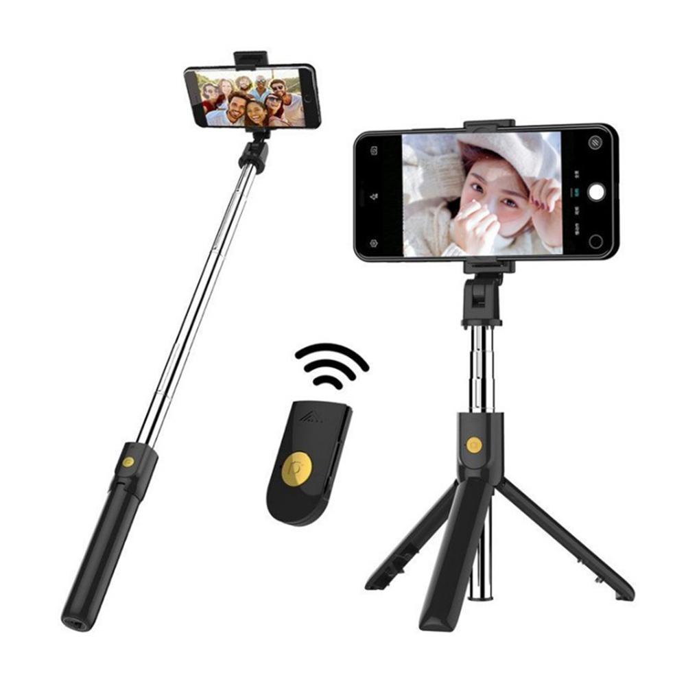 2-in-1 Selfie Stick Tripod Stand with Phone Holder Remote Shutter for Selfie Live Streaming Video Recording Online