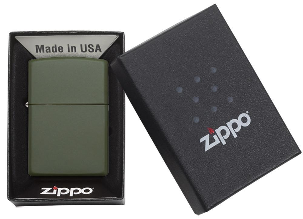 Bật Lửa Zippo Zippo Classic Matte Green 221