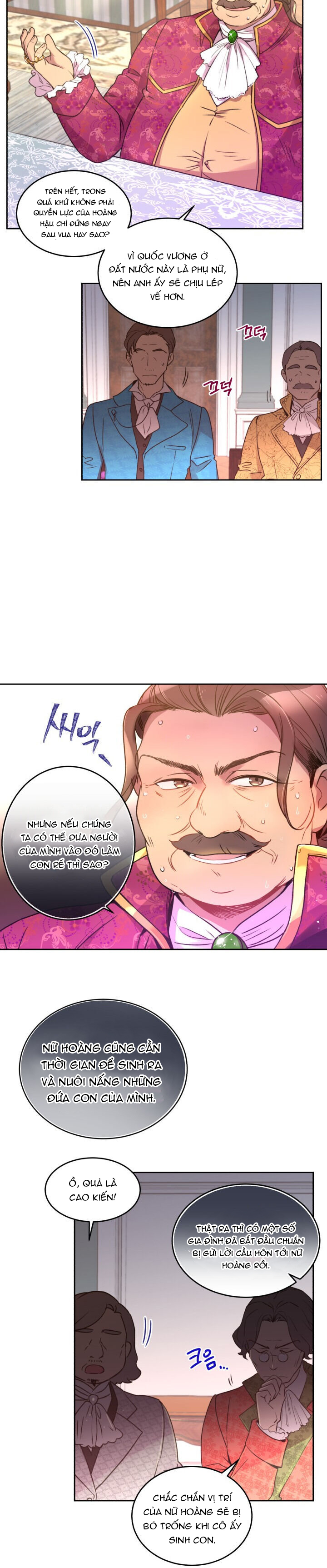 nữ hoàng, người không được! chapter 1.1 8