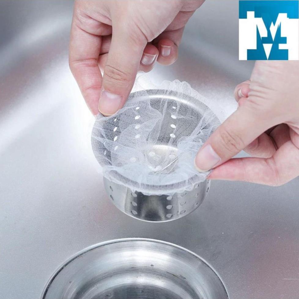 100 Túi Lọc Rác Bồn Rửa Chén Bát - Siêu Rẻ - HÀNG LOẠI 1