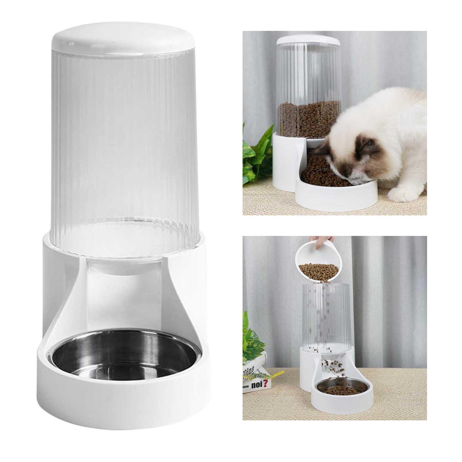 Automatic Feeder Small/Medium/Large Pets Automatic Food Feeder Waterer 2.7L, Travel Supply Feeder and Water Dispenser for Dog Cat Pet Small Animals