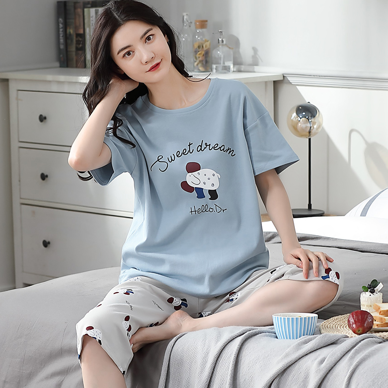 Đồ mặc nhà quần lửng COTTON 5007