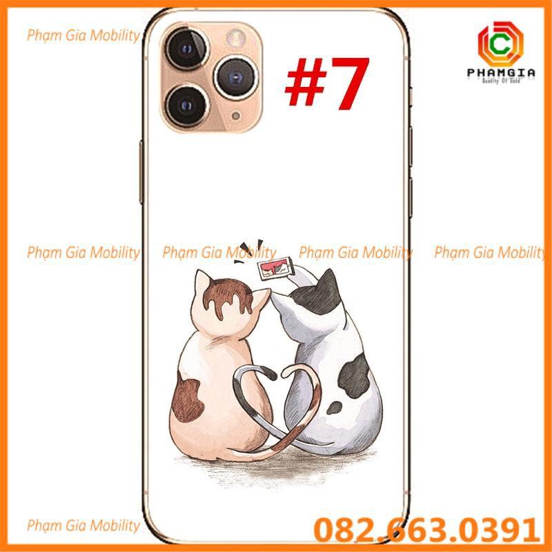 Ốp lưng dẻo in hình đẹp dành cho iphone 11 11 pro 11 pro max chó mèo