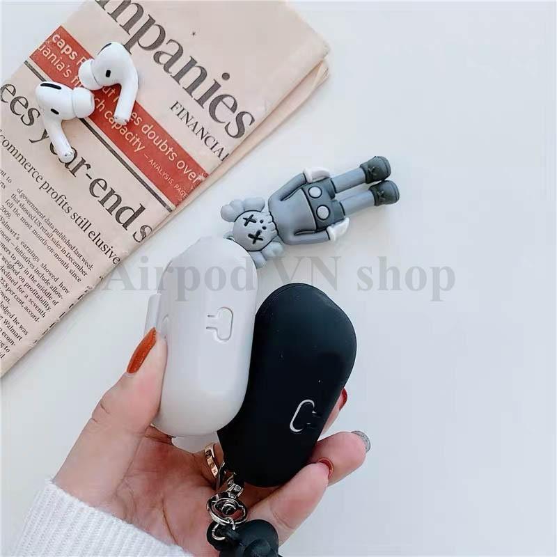 Bao Case Ốp dành cho airpod pro sesam street silicon 3D cao cấp