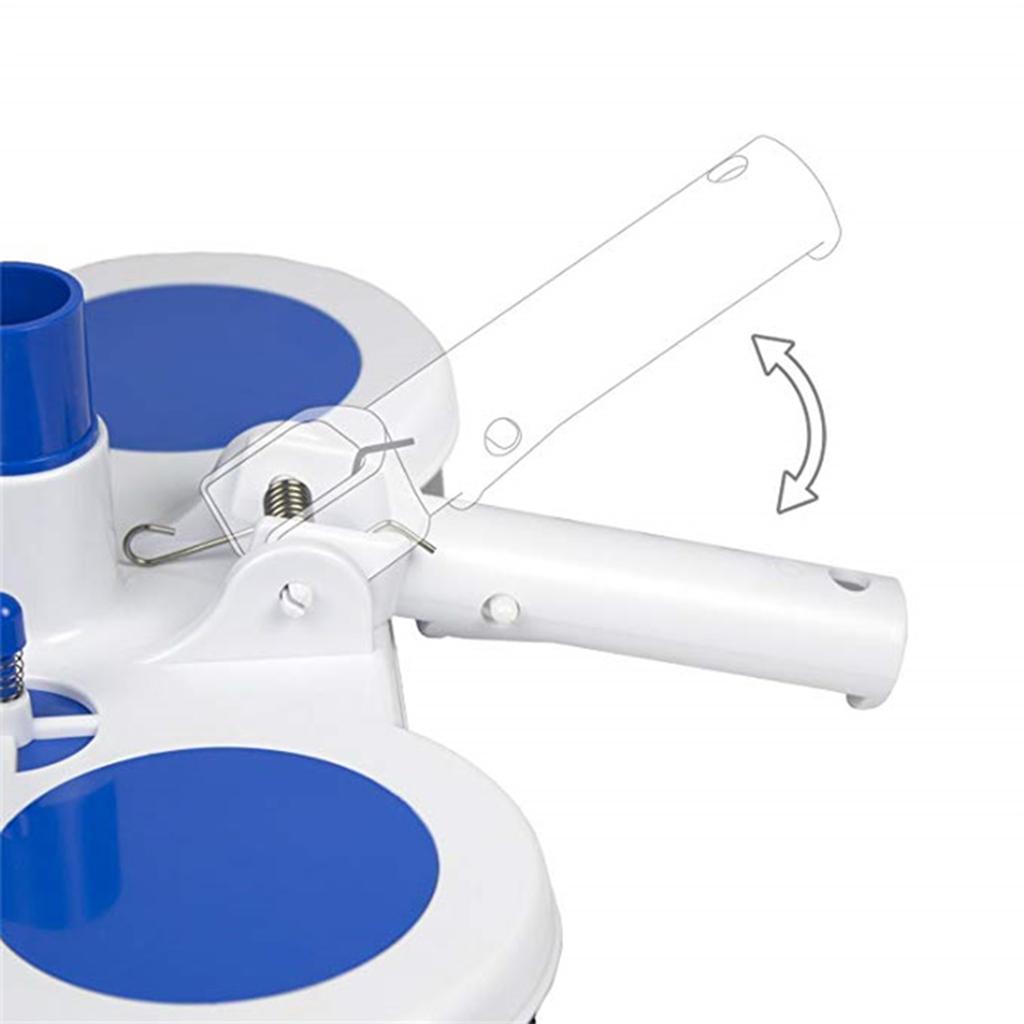 2x 13 inch Classic Swimming Pool Vacuum Head Suction Head Spring Handle