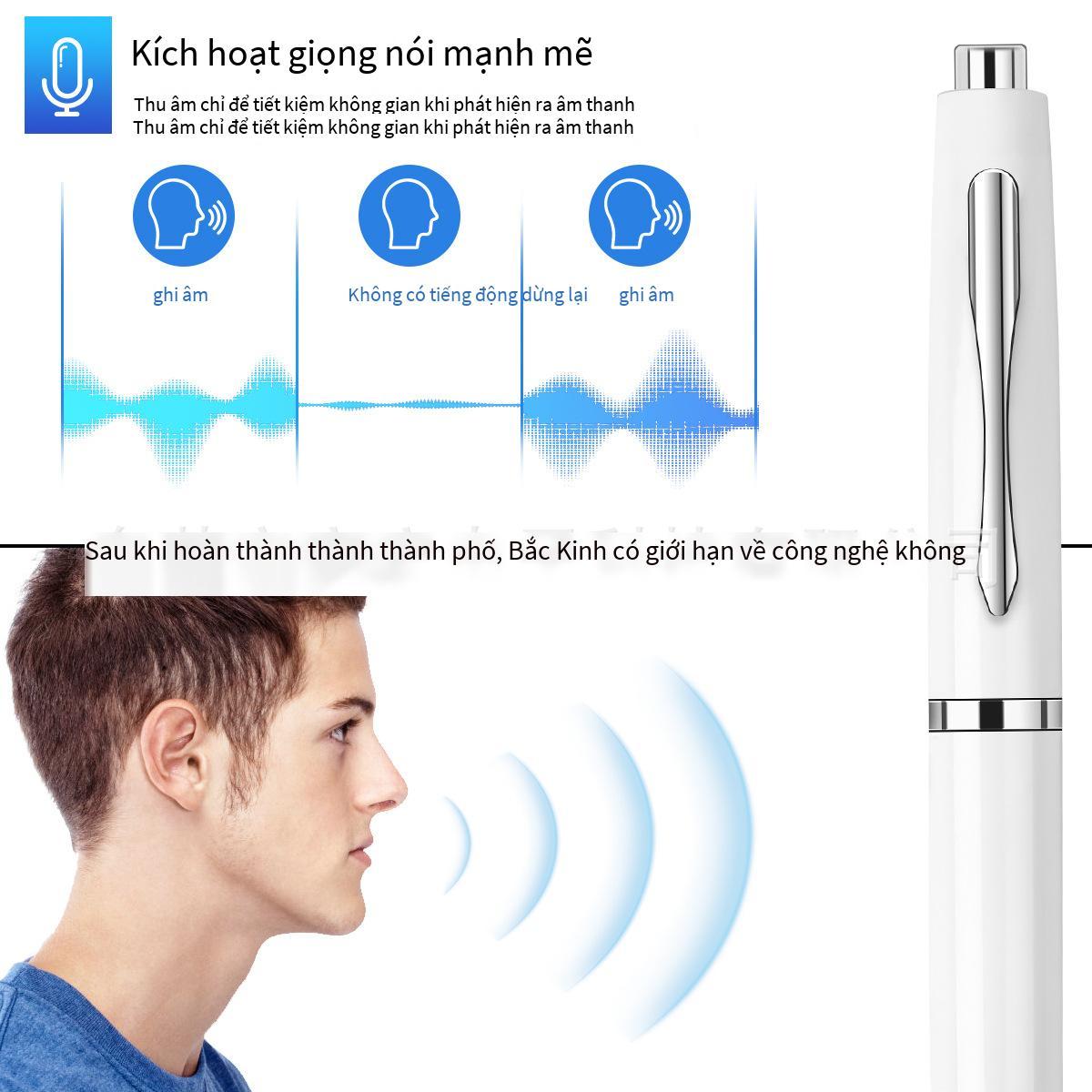 Phong cách mới nhất Bút ghi âm mới của Amazon giảm tiếng ồn từ xa ghi âm mini ghi âm kích hoạt bằng giọng nói họp lớp học sinh bút ghi âm