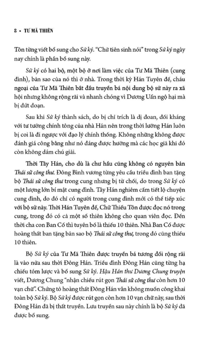 Sử Ký Bản Kỷ _KV