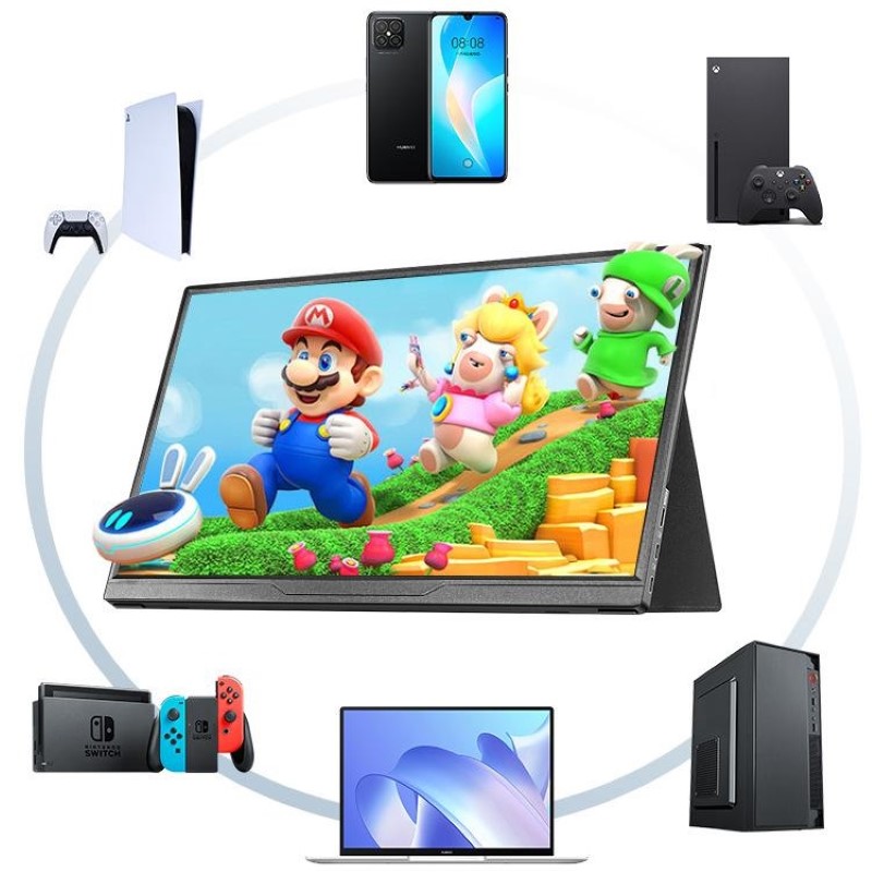 Màn hình di động ZX1505 Nhiều Kích thước FullHD / 2K / 4k cho máy tính , laptop , smartphone