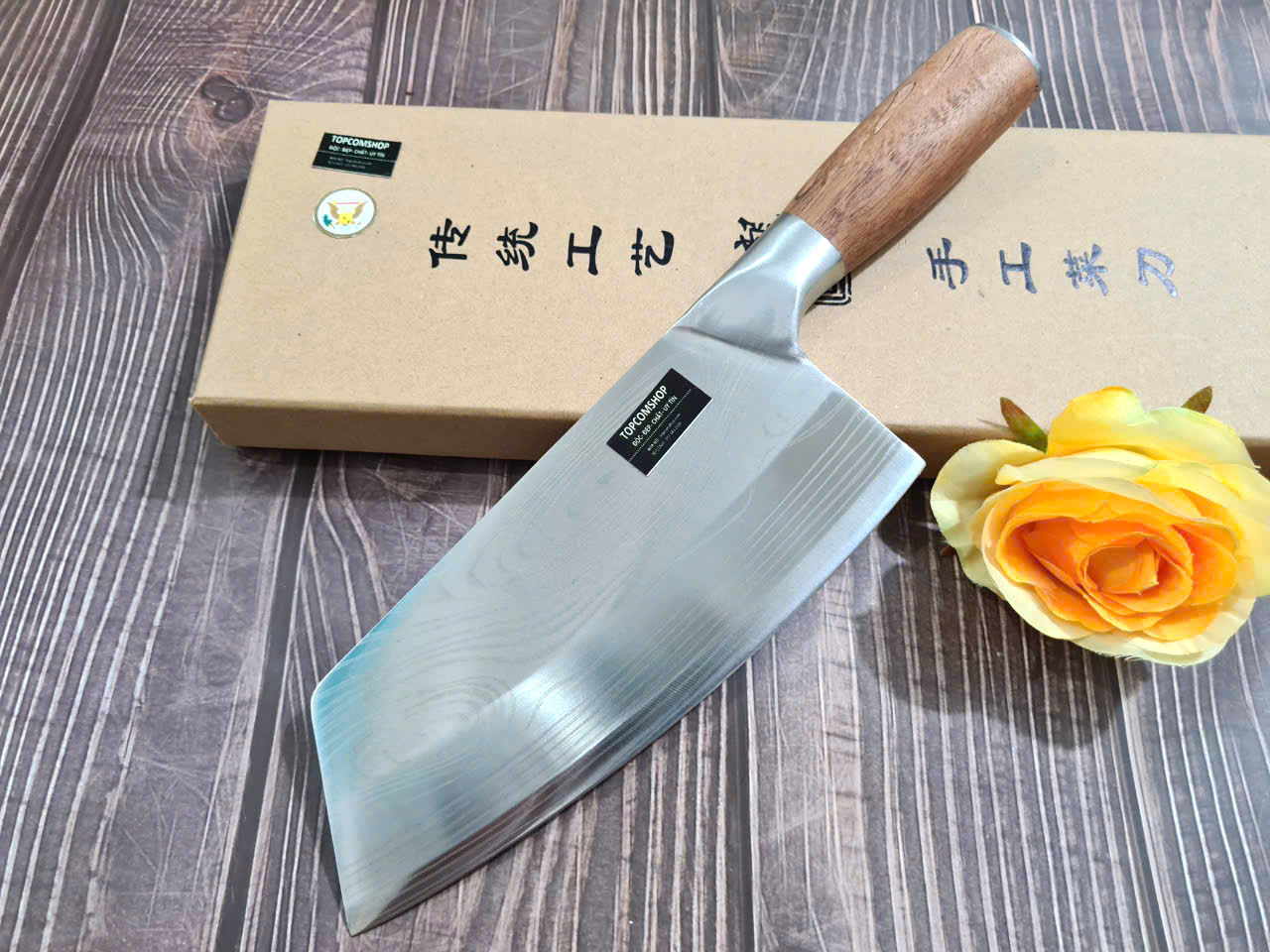 DAO - DAO BẾP NHẬT BẢN SANTOKU MÃ  A21 DT124 nt topcoomshop vn