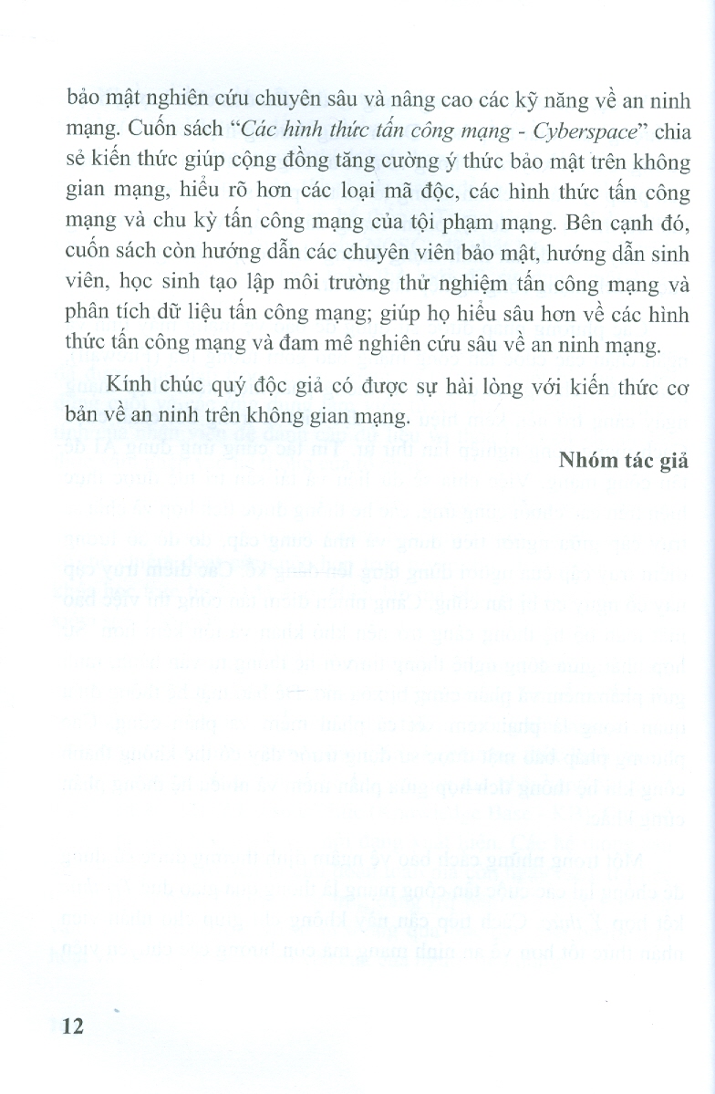 Các Hình Thức Tấn Công Mạng - Cyberspace (Kiến thức cơ bản về không gian mạng giúp cộng đồng tăng cường ý thức bảo mật trên không gian mạng)