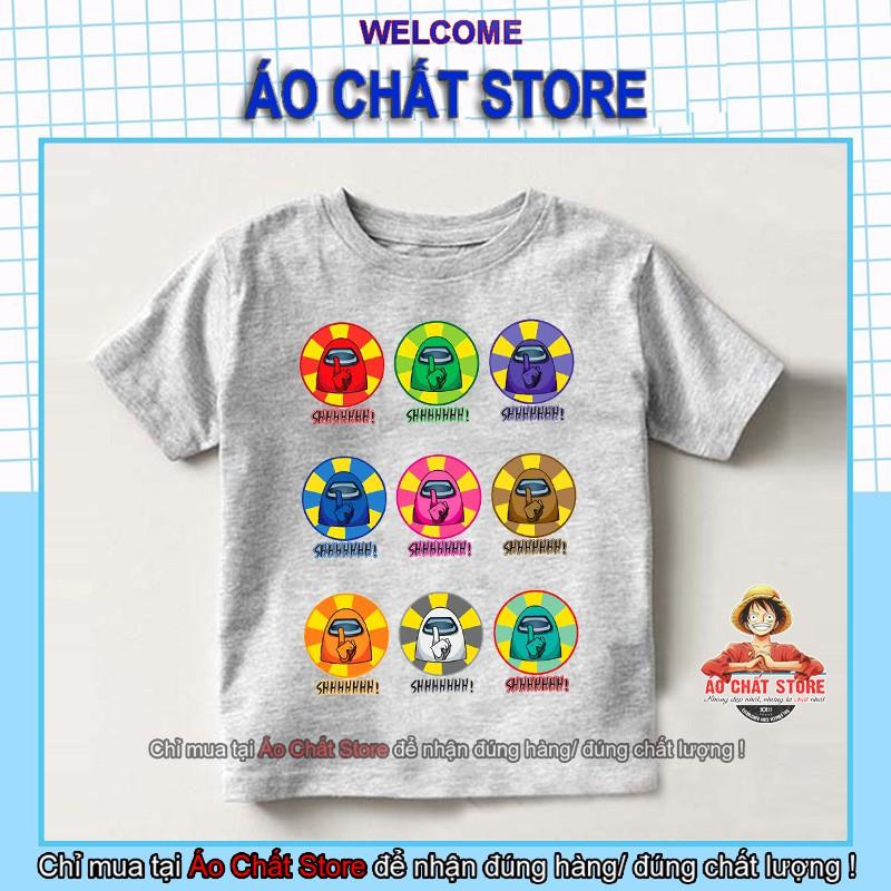 Áo thun bé trai hình Among Us đẹp