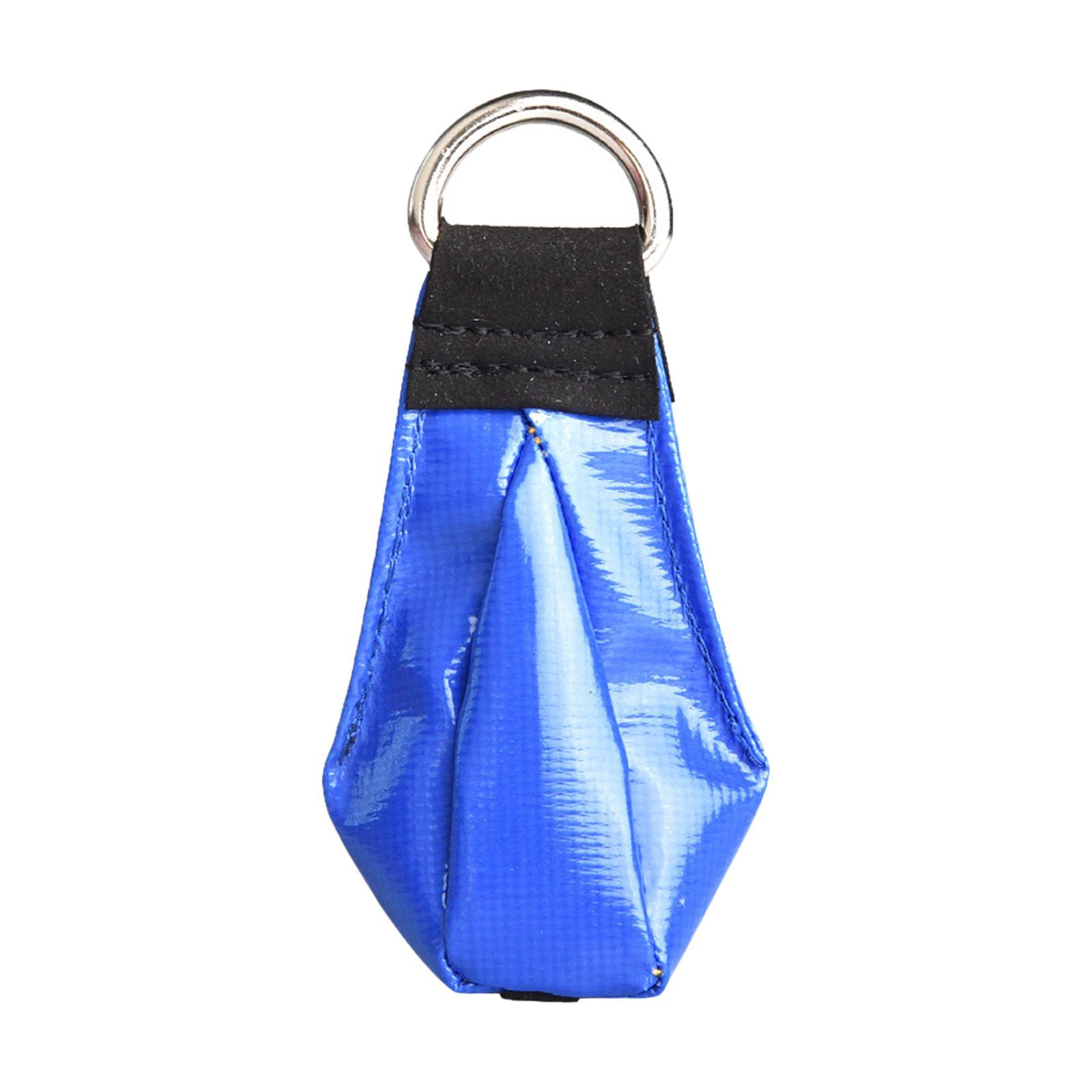 Climbing Rock Throw Weight Bag Working Throwing Rope Pouch Arborist Blue