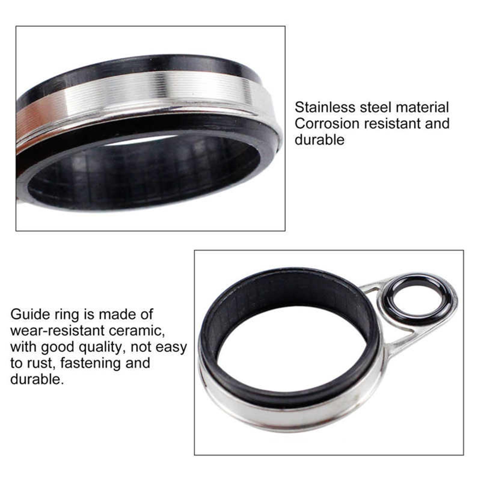 Outdoor Fishing Rod Guides Tips Fishing Line Rod Guide Eyes