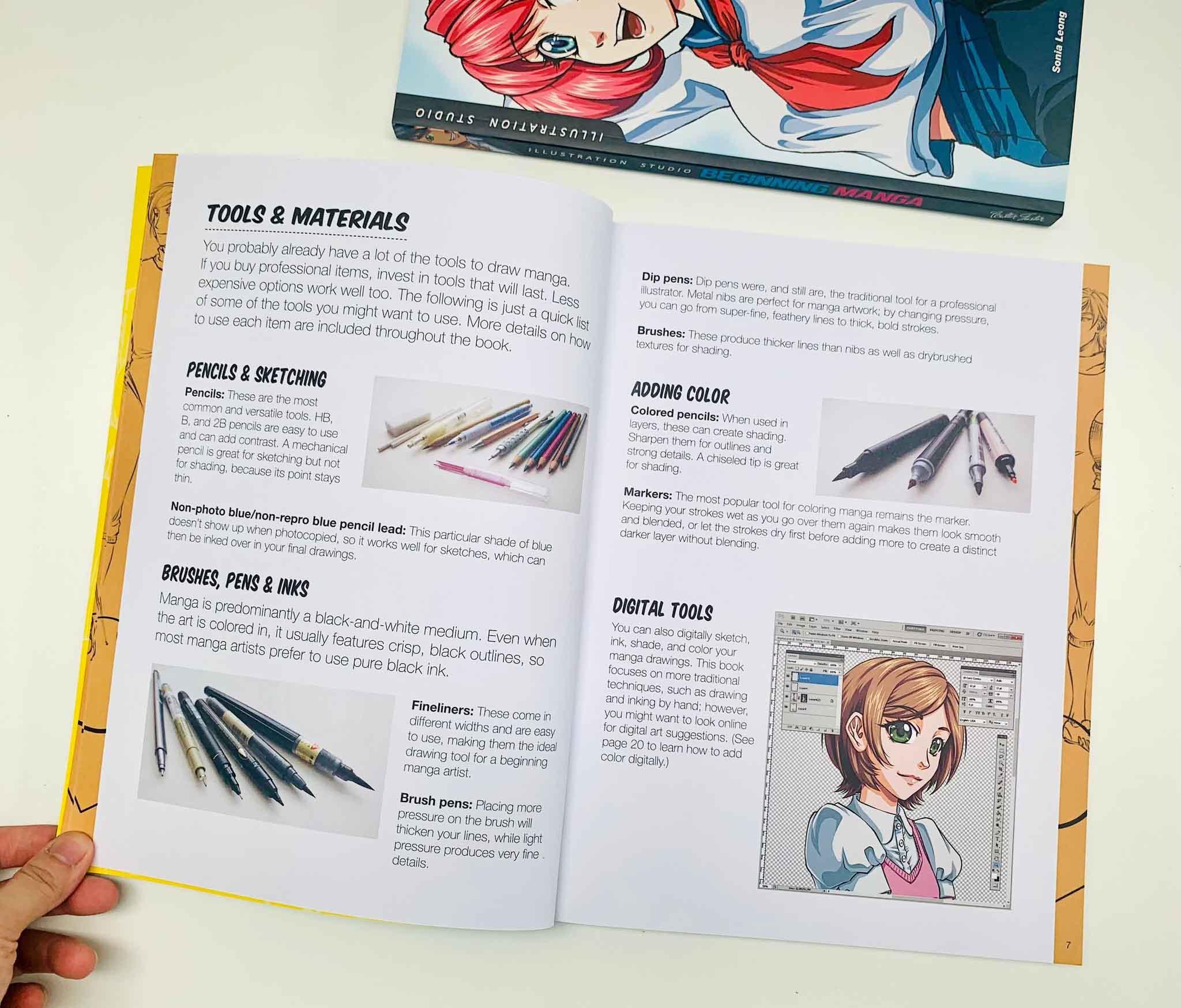 Illustration Studio: Beginning Manga : An interactive guide to learning the art of manga illustration