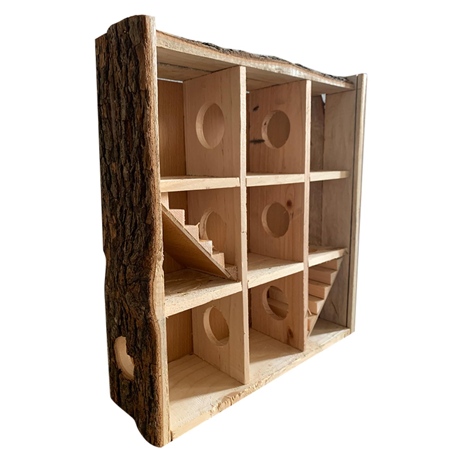 Đồ chơi bằng gỗ tự nhiên cho Hamster