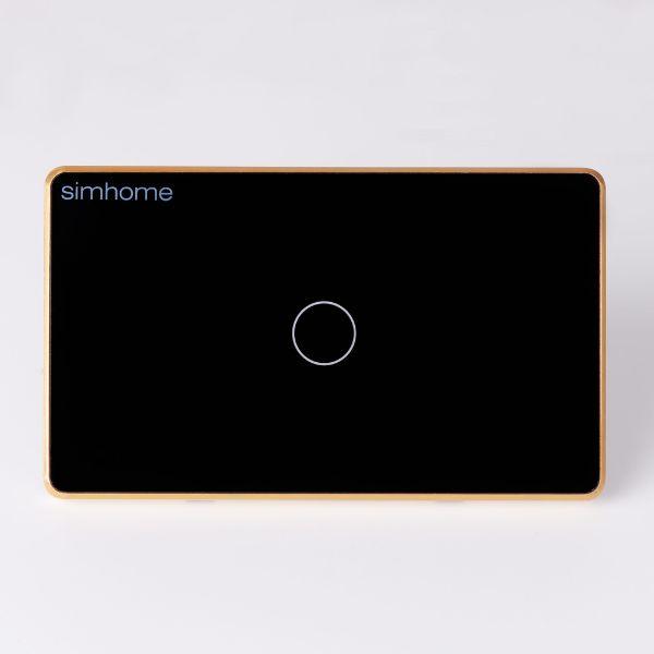Công tắc cảm ứng Zigbee SimHome S3 – Tiêu chuẩn – 1 nút